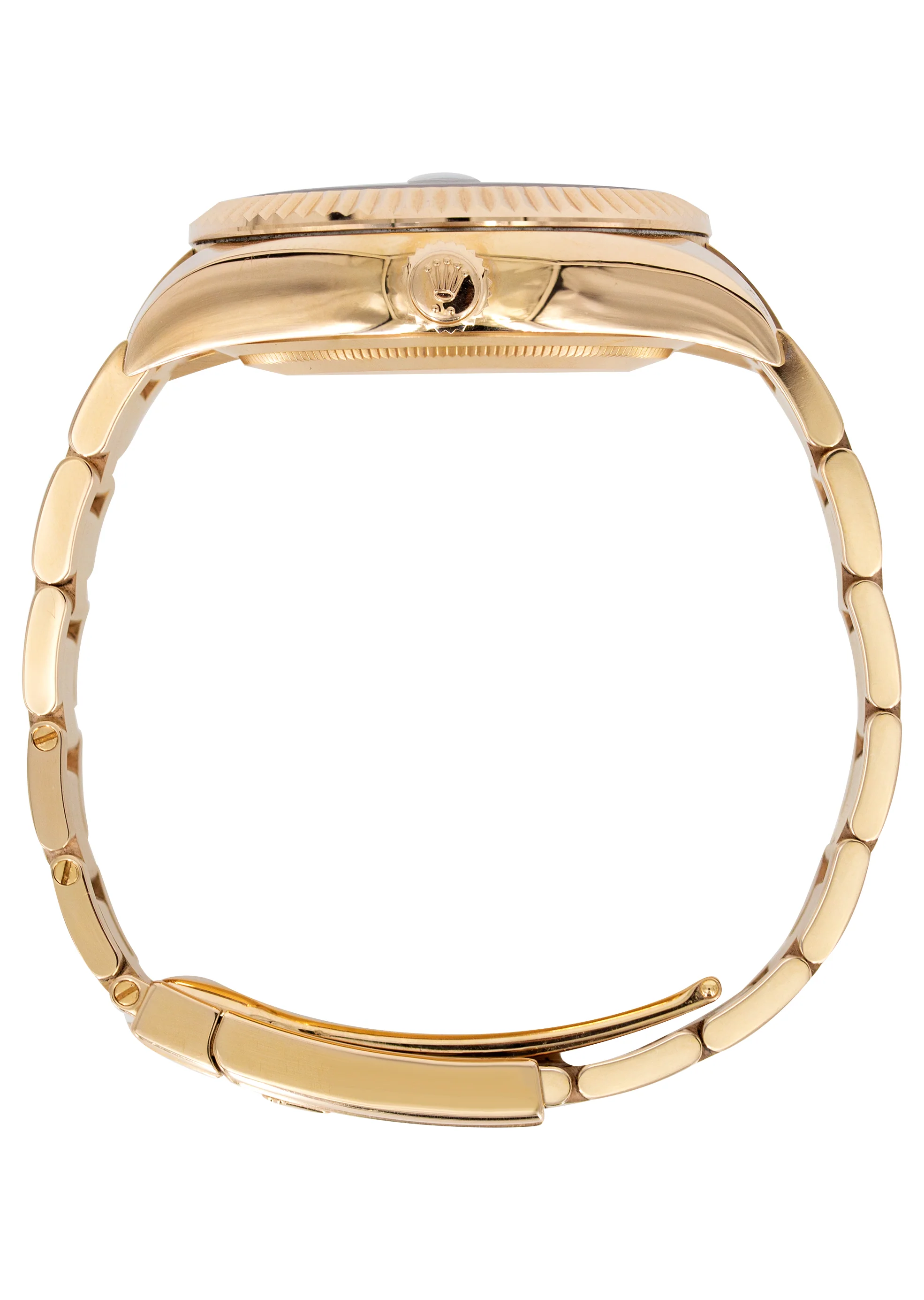 Rolex Sky-Dweller 42 MM | 18k Rose Gold 326935 | Chocolate Dial | Fluted Bezel - Image 3