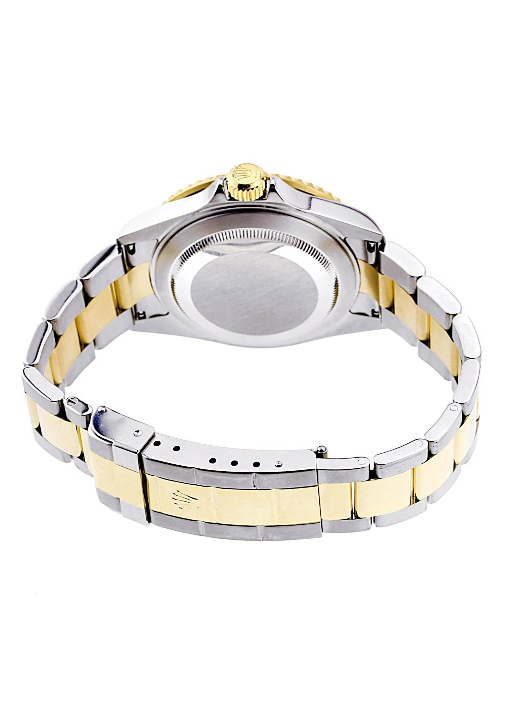ROLEX SUBMARINER DATE 40 MM | 18K GOLD &  STEEL WATCH | OYSTER BAND | GREY DIAL - Image 4