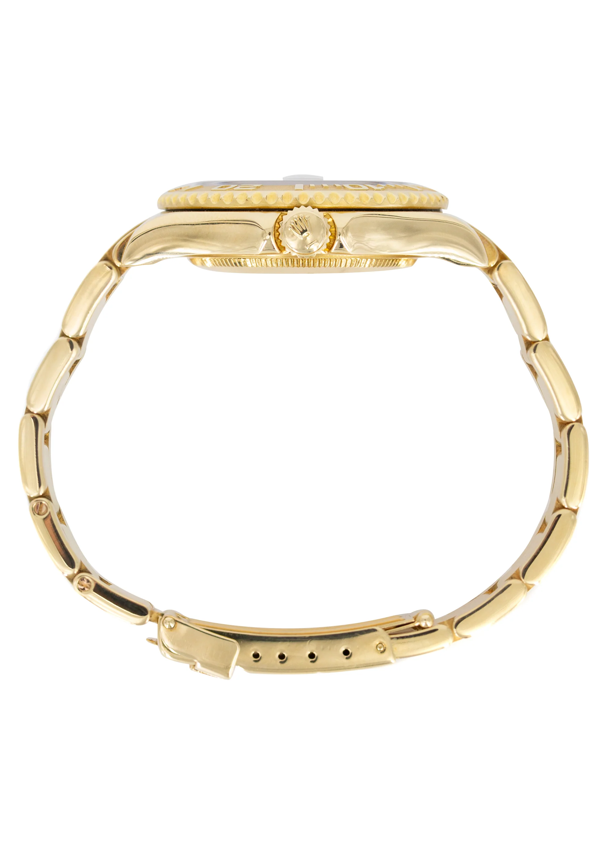 ROLEX YACHT MASTER 40 MM | 18K YELLOW GOLD | WHITE DIAL | OYSTER BAND - Image 3