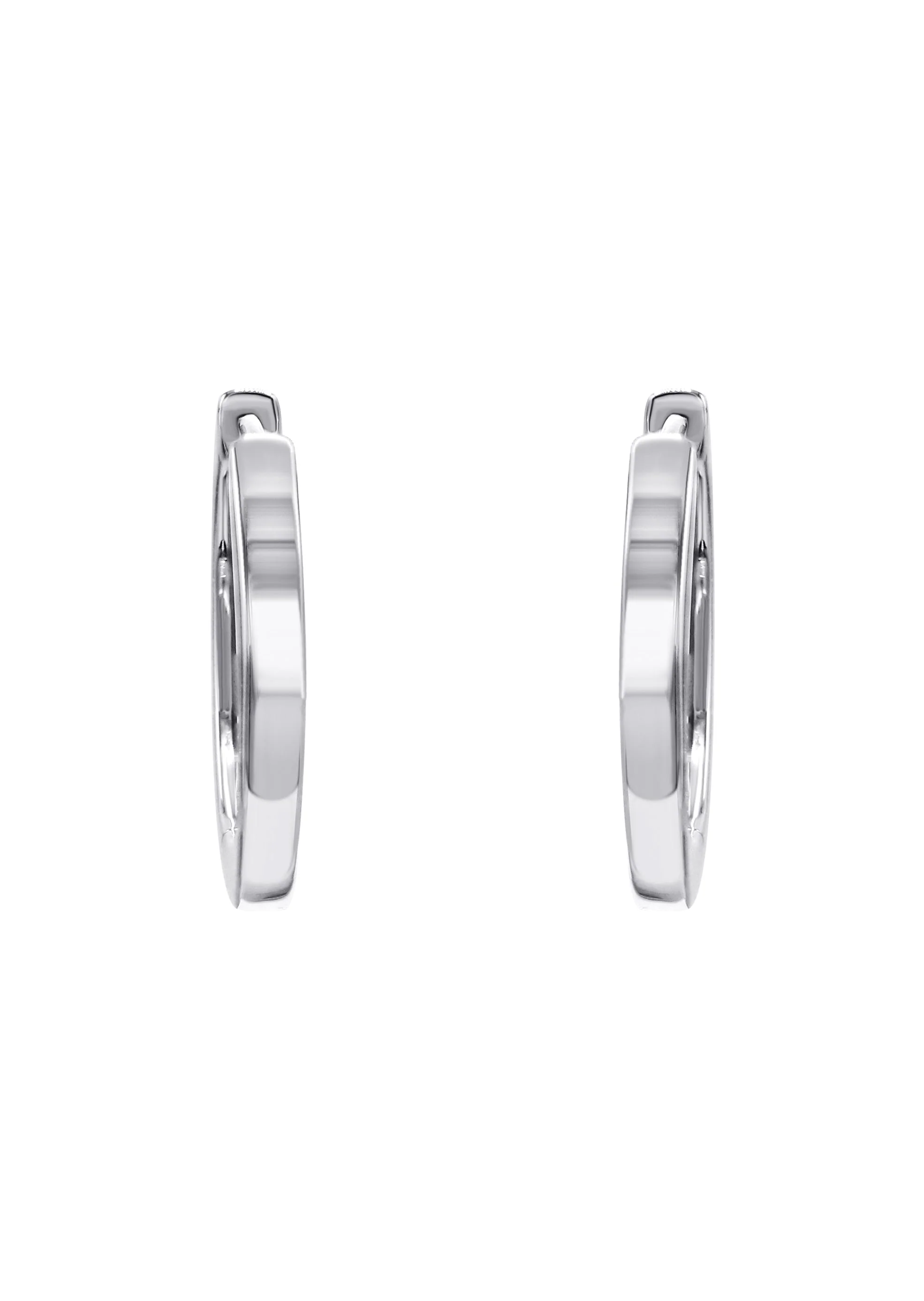 Silver Hoop Earring | Appx. 0.8 Grams - Image 2