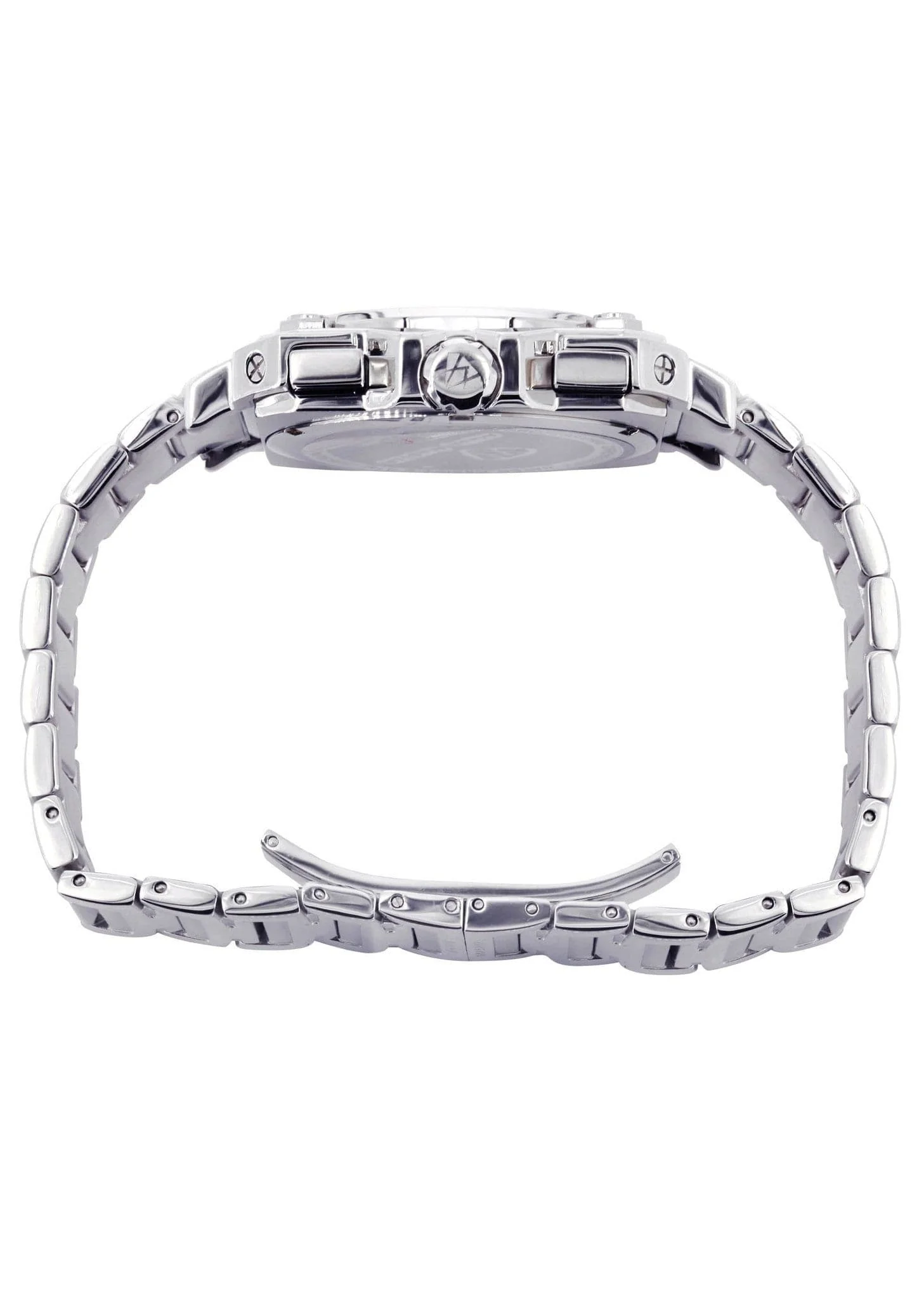Mens White Gold Tone Diamond Watch | Appx. 0.25 Carats - Image 3