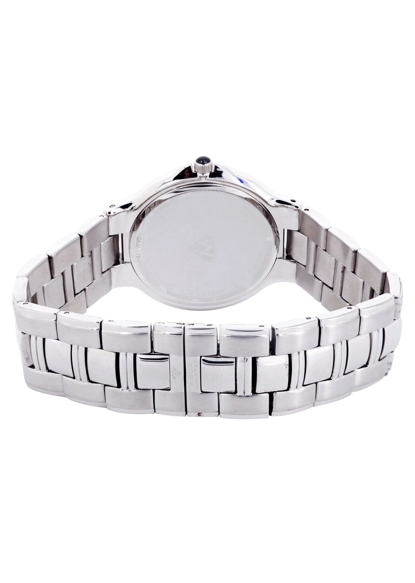 Mens White Gold Tone Diamond Watch | Appx. 1.03 Carat - Image 2