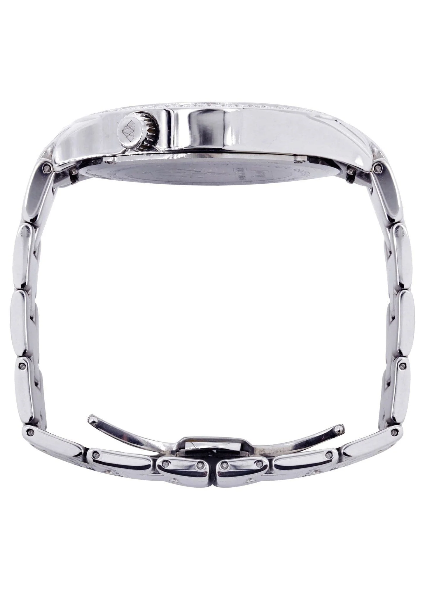 Mens White Gold Tone Diamond Watch | Appx. 2.47 Carats - Image 3
