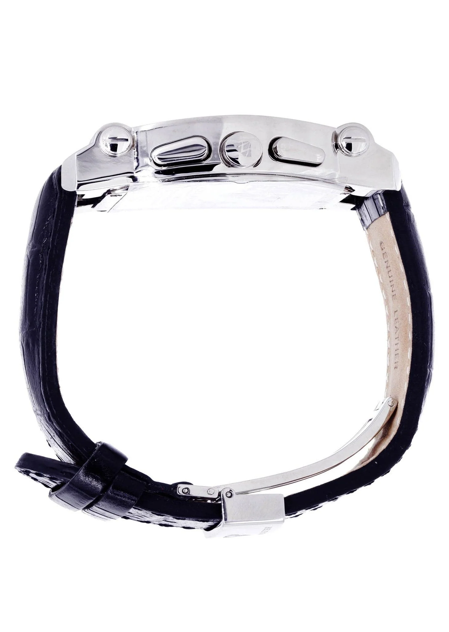 Mens White Gold Tone Diamond Watch | Appx. 2.51 Carats - Image 4