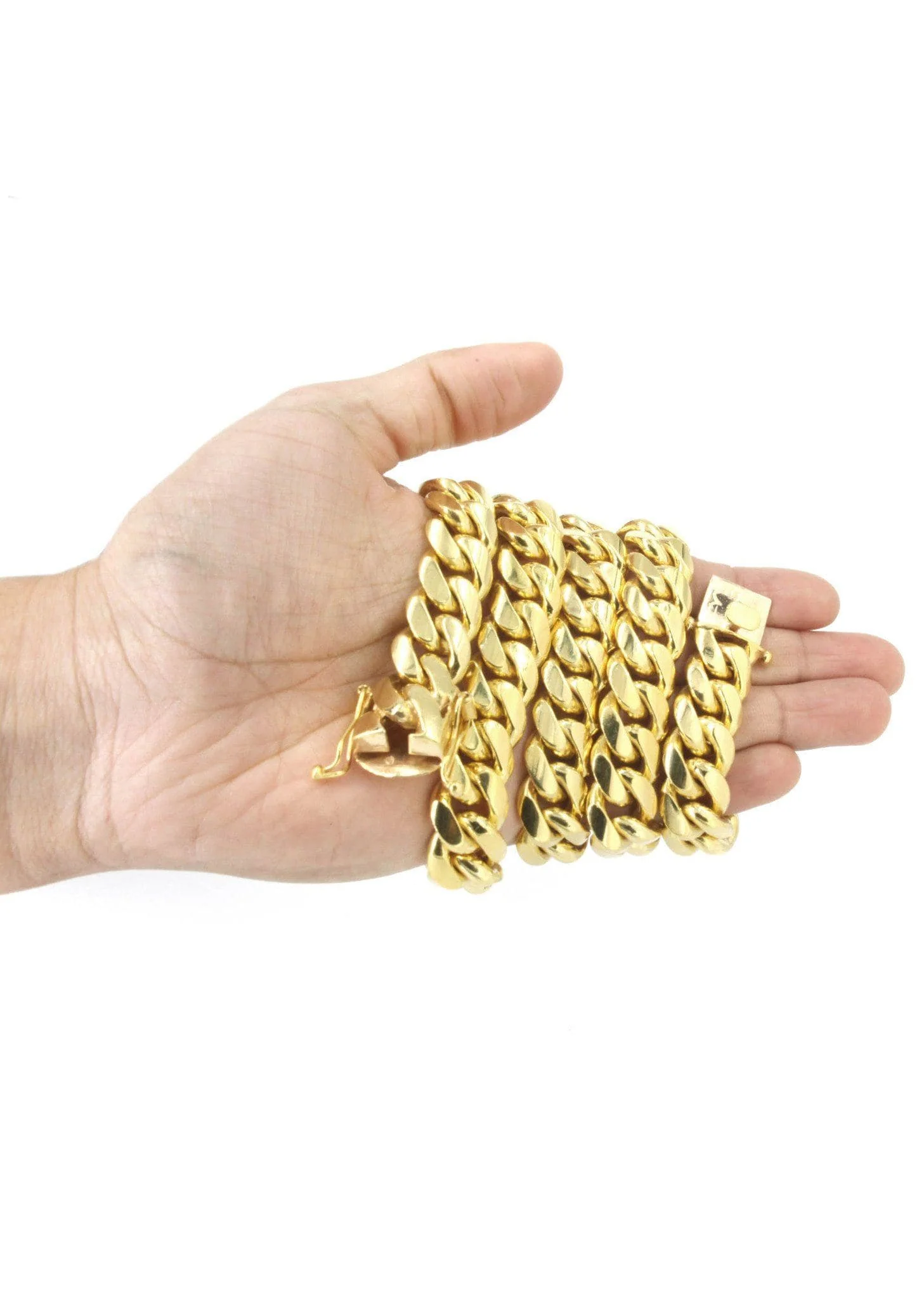 Heavy Solid Gold Miami Cuban Link Chain Customizable (10MM-20MM) - Image 7
