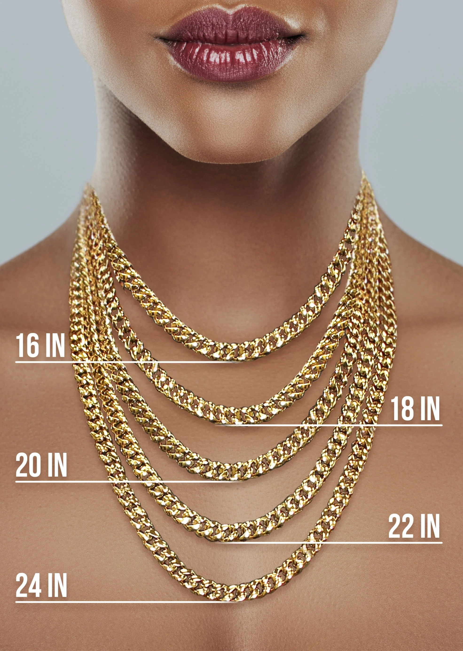 Womens Chain - Solid Miami Cuban Link 10K Gold - Image 6