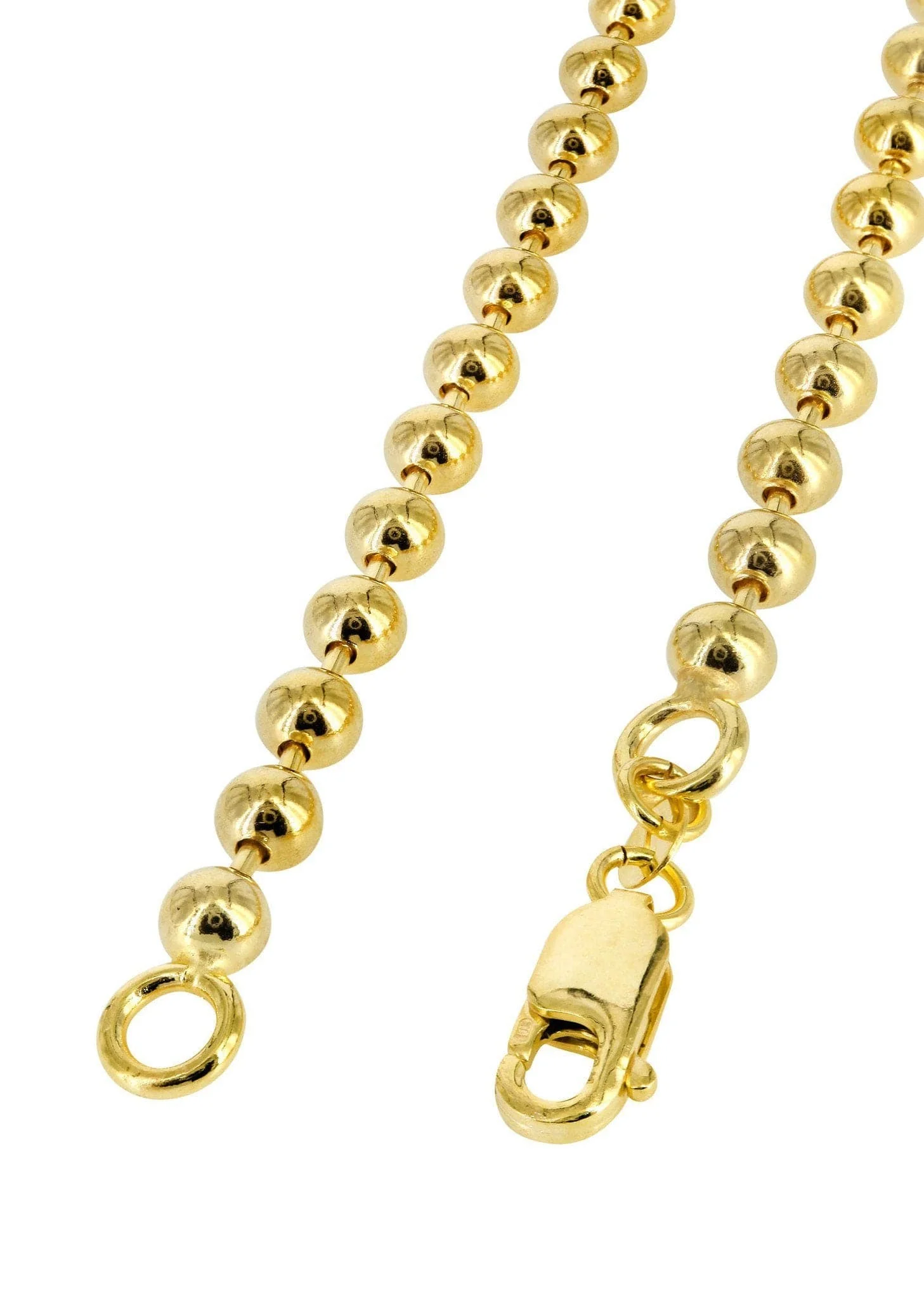 Gold Chain - Womens Dog Tag Chain 10K Gold - Image 4