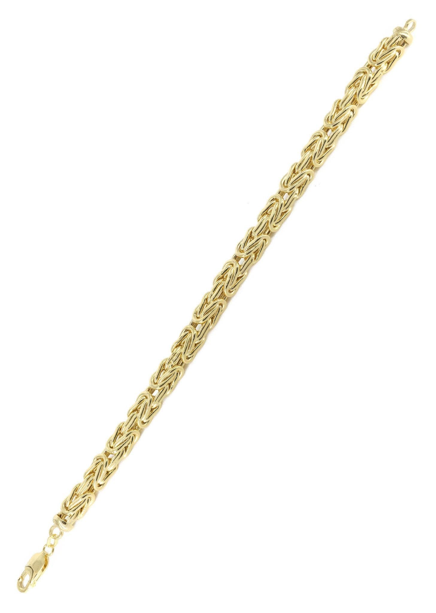 14K Gold Bracelet Byzantine - Image 3