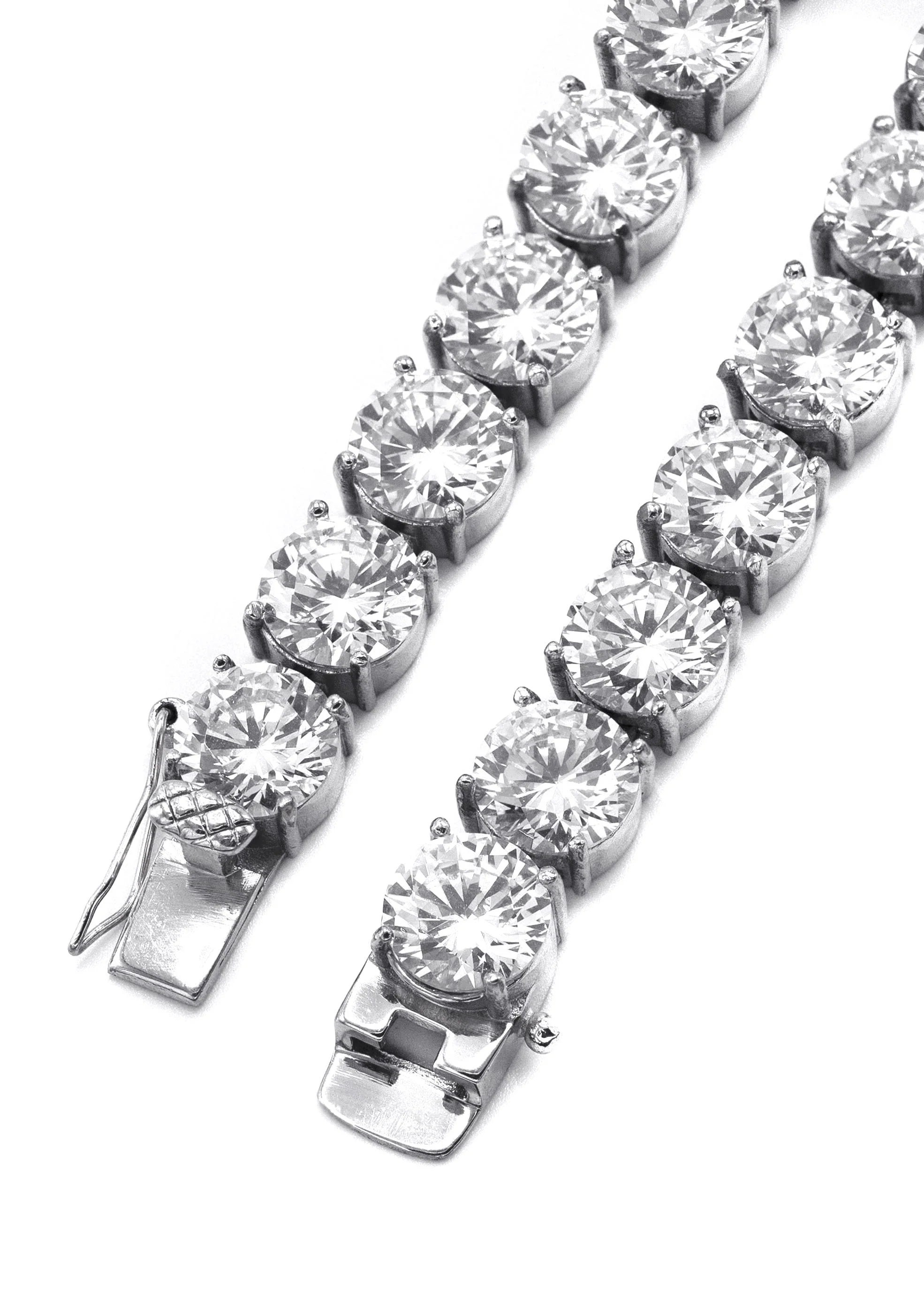 Women Jewelry - Diamond Necklace For Women | Lab Grown Tennis Chain White Gold - Image 3