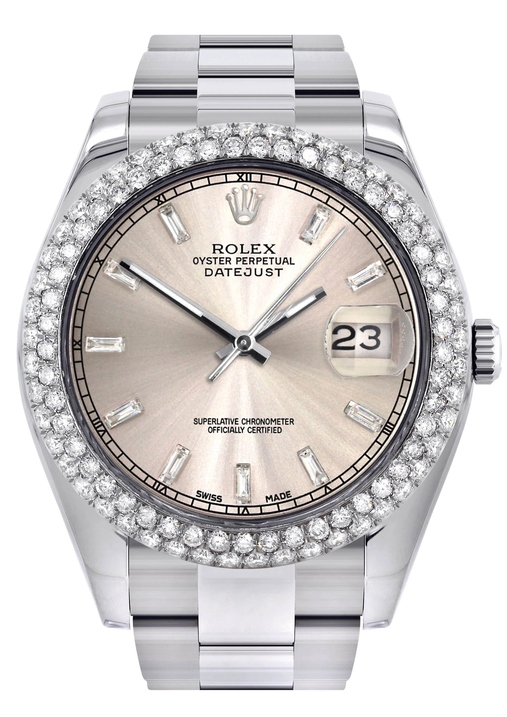 Womens Rolex Datejust II Watch | 41 MM | Crème Dial | Two Row | Oyster Band