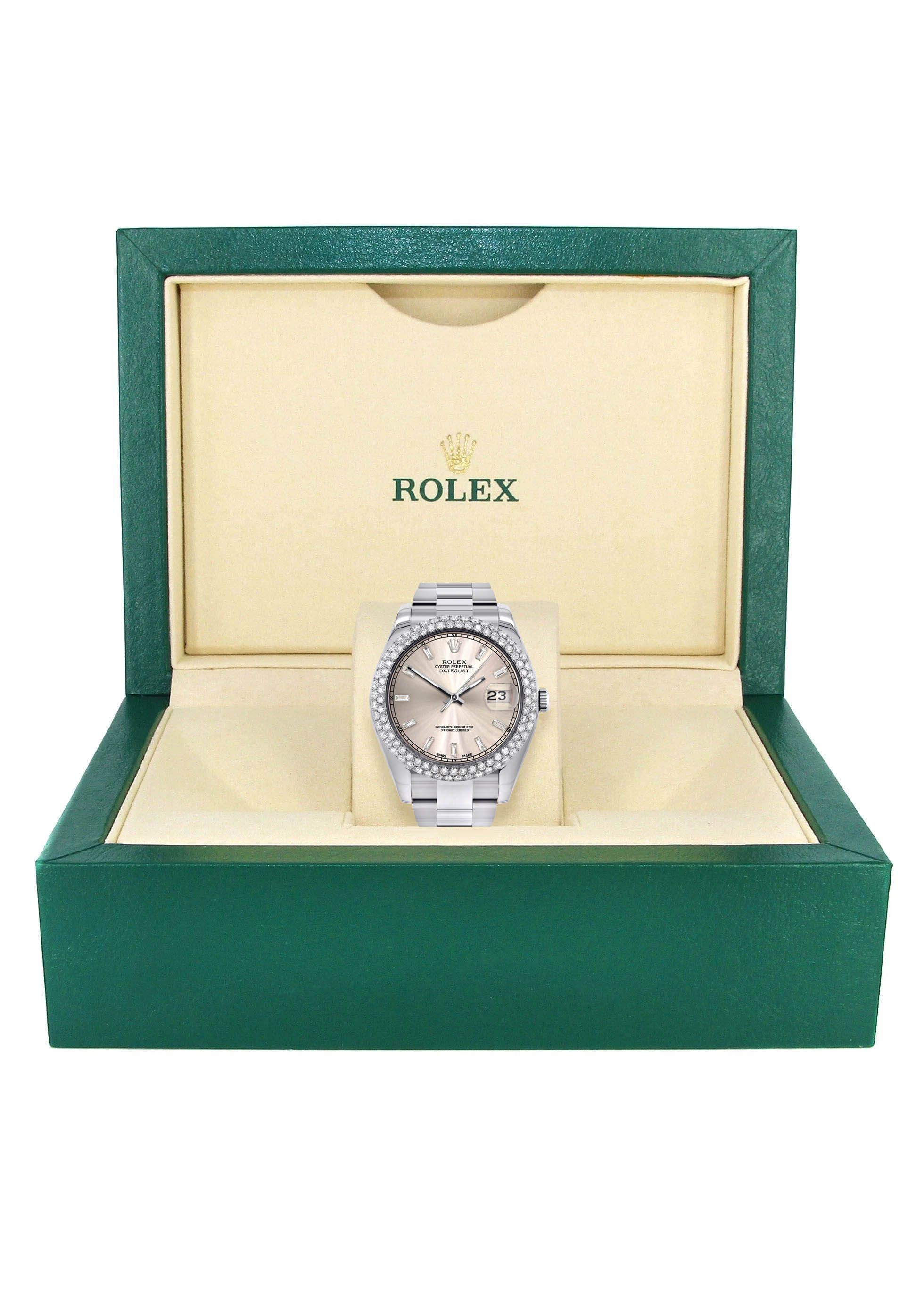 Womens Rolex Datejust II Watch | 41 MM | Crème Dial | Two Row | Oyster Band - Image 5