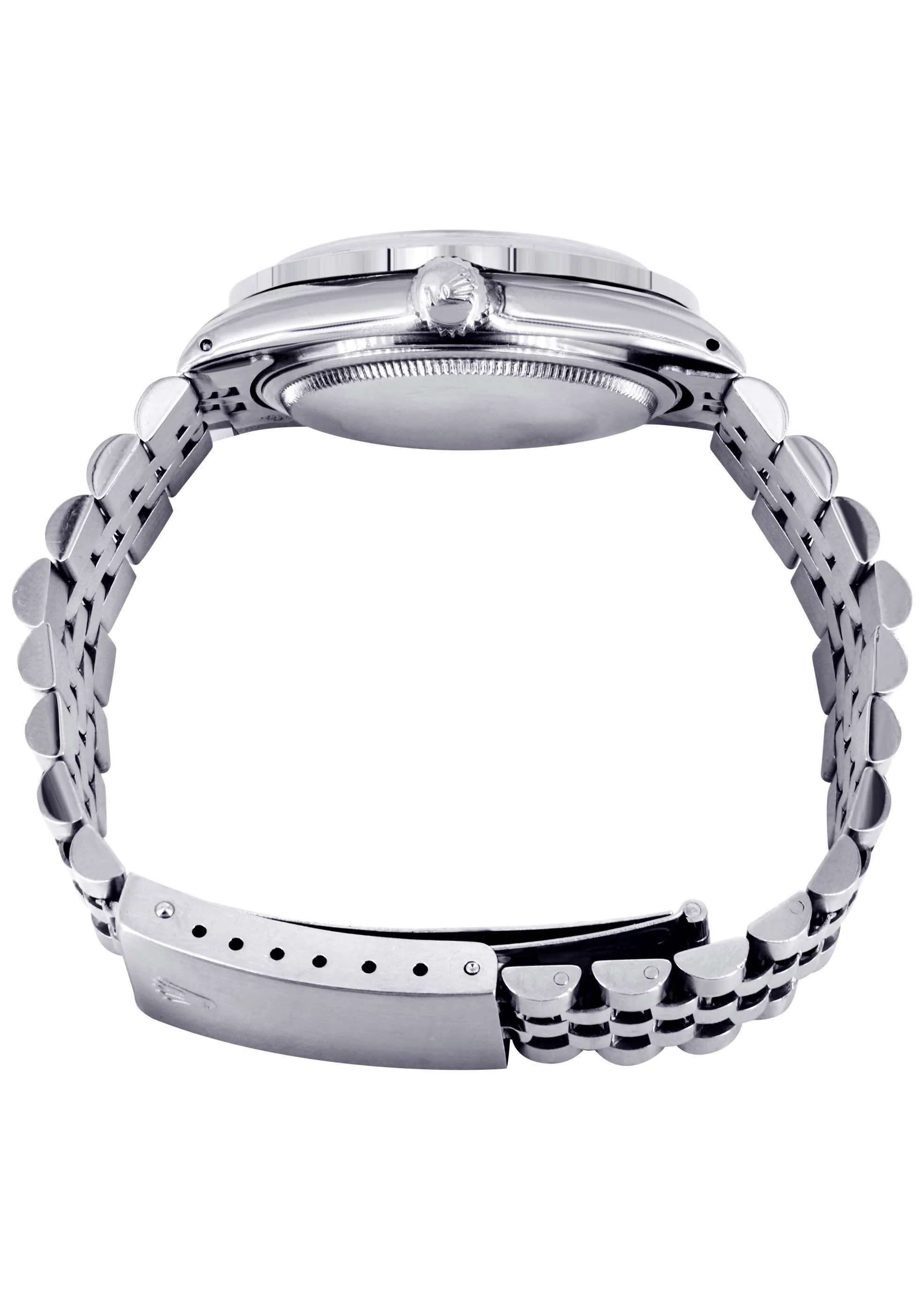 Womens Rolex Datejust Watch 16200 | 36Mm | Chocolate Dial | Two Row 4.25 Carat Bezel | Jubilee Band - Image 5