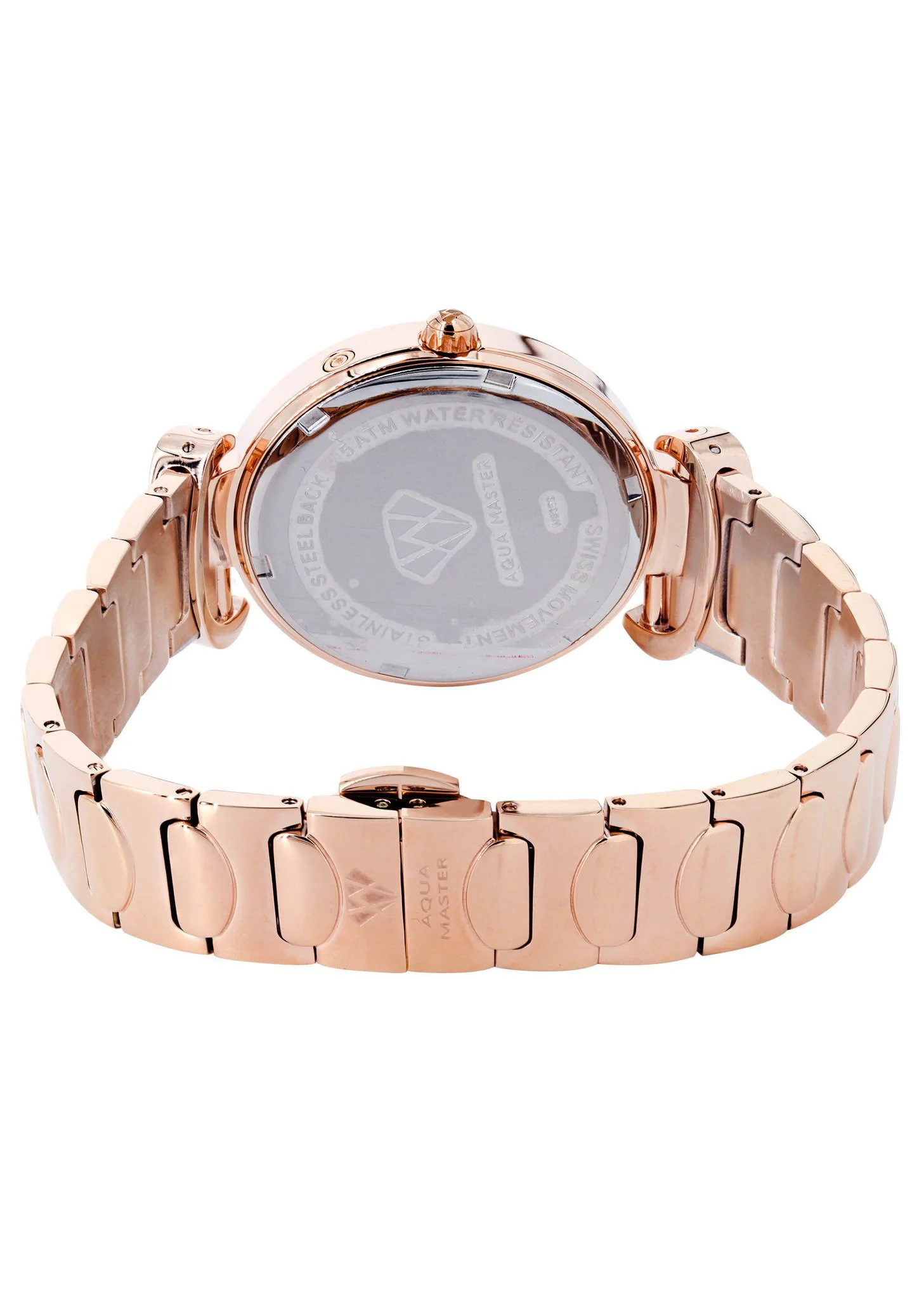 Womens Rose Gold Tone Diamond Watch | Appx 0.15 Carats - Image 2
