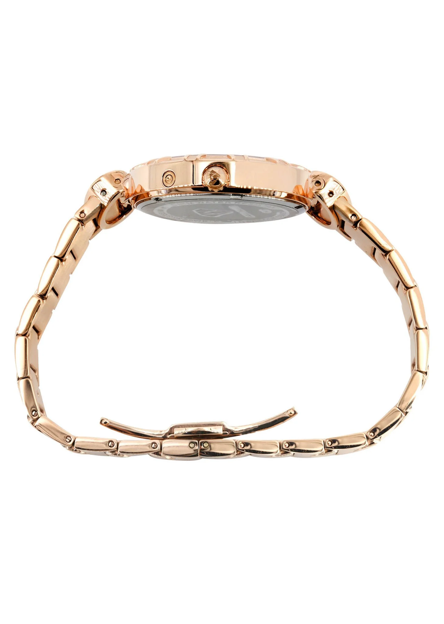 Womens Rose Gold Tone Diamond Watch | Appx 0.4 Carats - Image 3