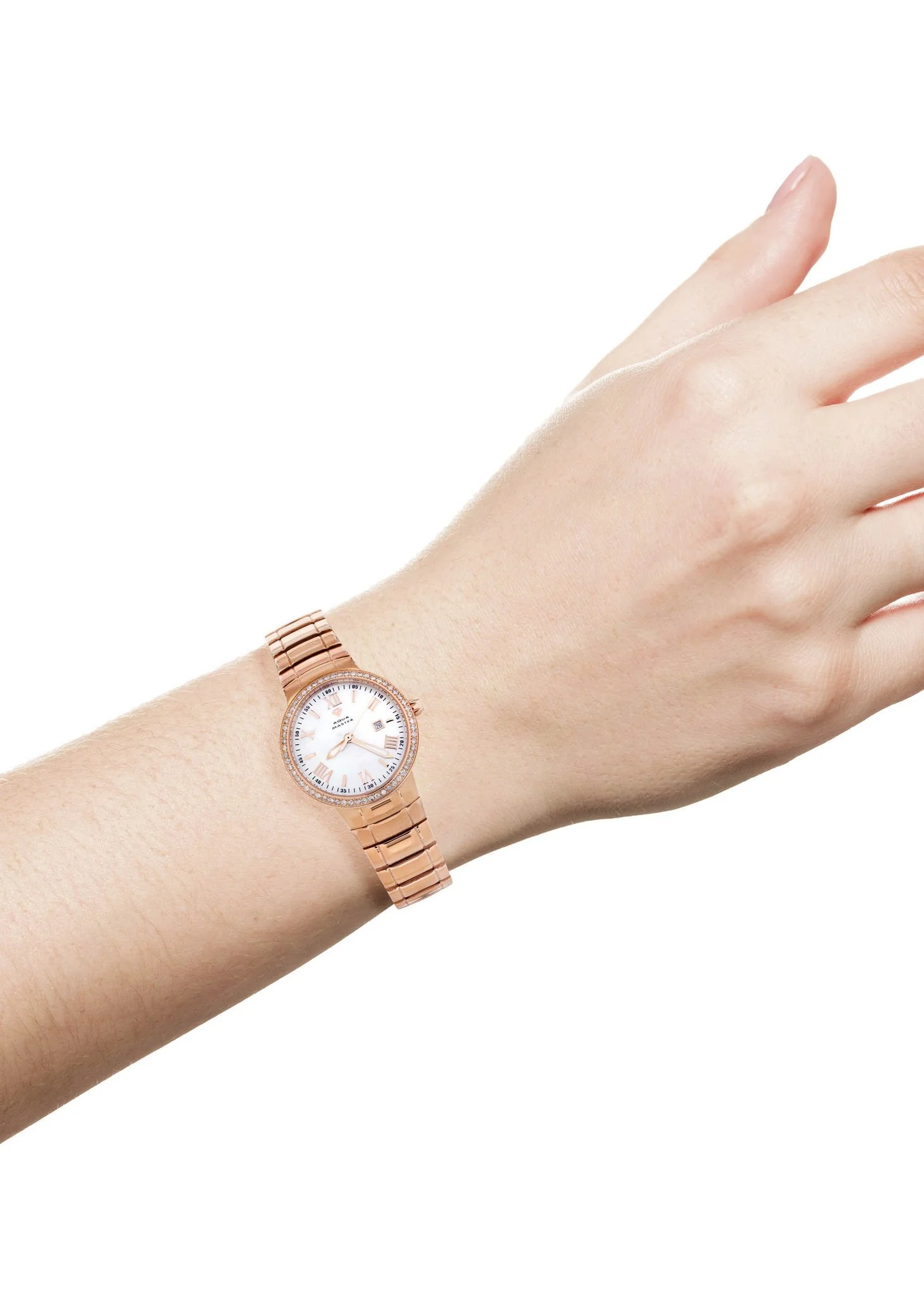 Womens Rose Gold Tone Diamond Watch | Appx 0.67 Carats - Image 4
