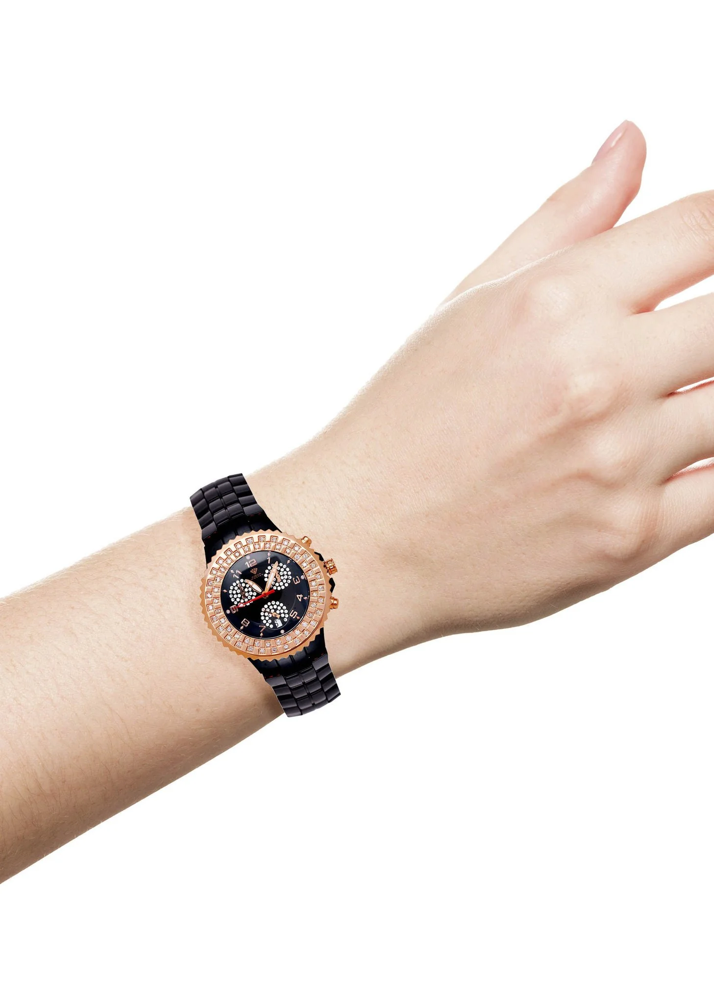 Womens Rose Gold Tone Diamond Watch | Appx 1.27 Carats - Image 4