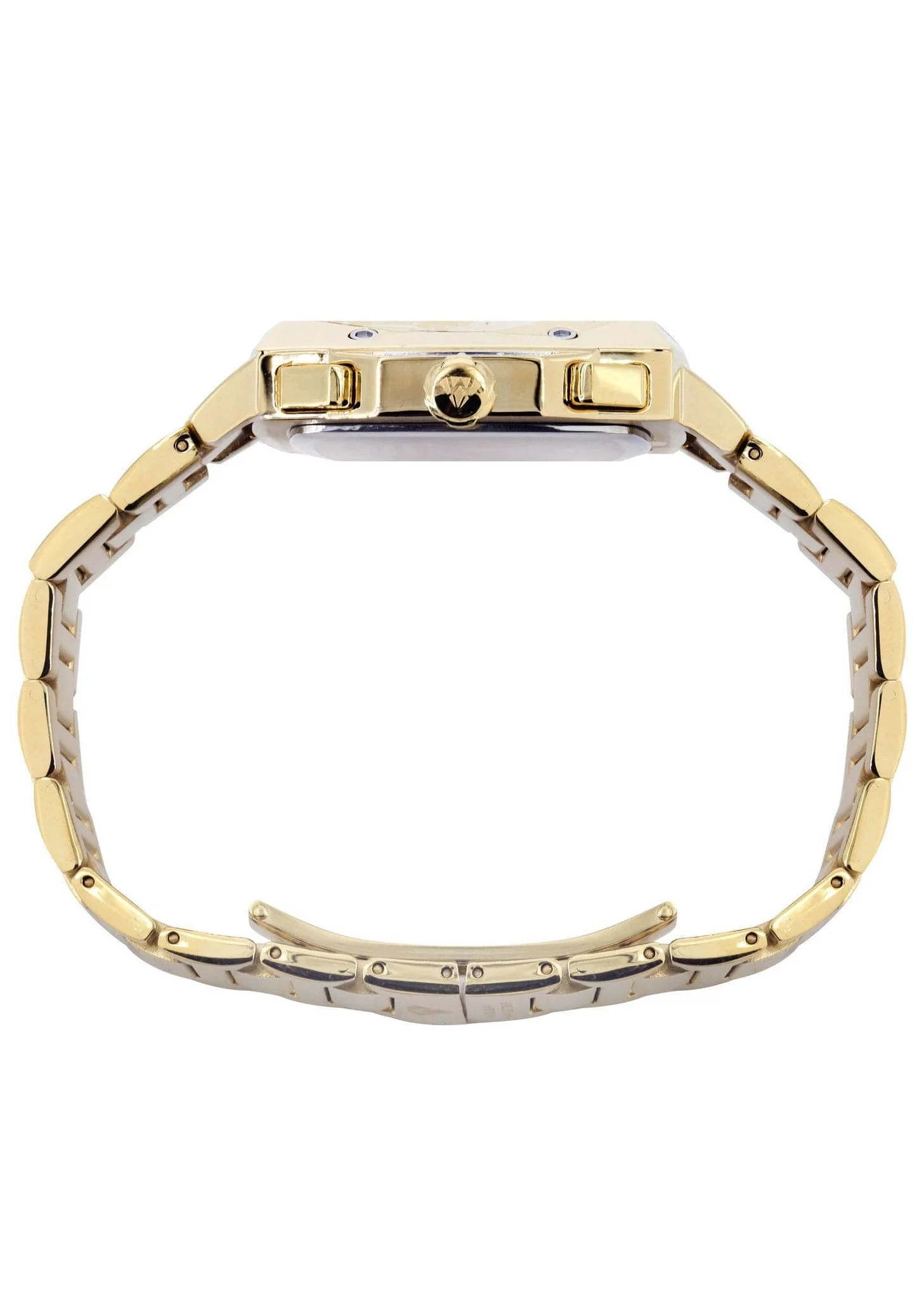 Mens Yellow Gold Tone Diamond Watch | Appx. 0.28 Carats - Image 3