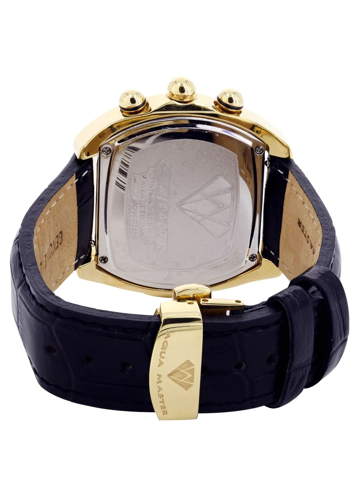 Mens Yellow Gold Tone Diamond Watch | Appx. 1.01 Carats - Image 2